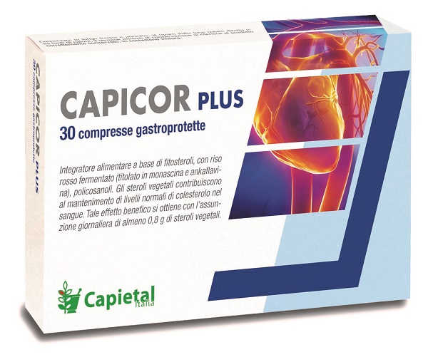 CAPICOR PLUS 30 COMPRESSE GASTROPROTETTE - Farmapre
