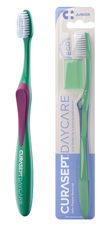 CURASEPT DAYCARE SPAZZOLINO ECO JUNIOR - Farmapre