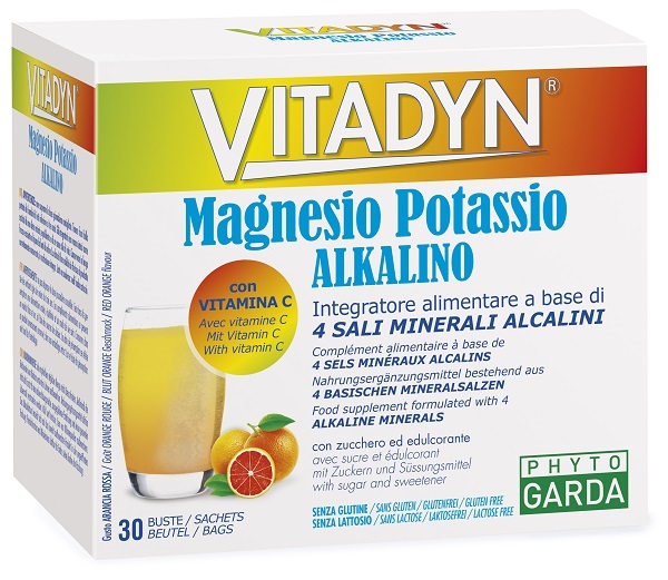 VITADYN MAGNESIO POTASSIO ALKALINO 30 BUSTINE - Farmapre