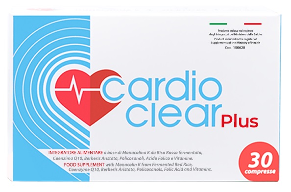 CARDIOCLEAR PLUS 30 COMPRESSE - Farmapre
