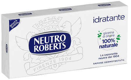 NEUTRO ROBERTS SAPONE SOLIDO TRIS 3 PEZZI DA 100 G - Farmapre