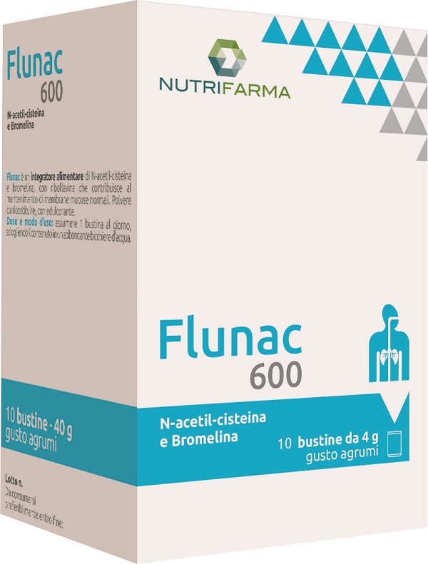 FLUNAC 600 10 BUSTINE - Farmapre