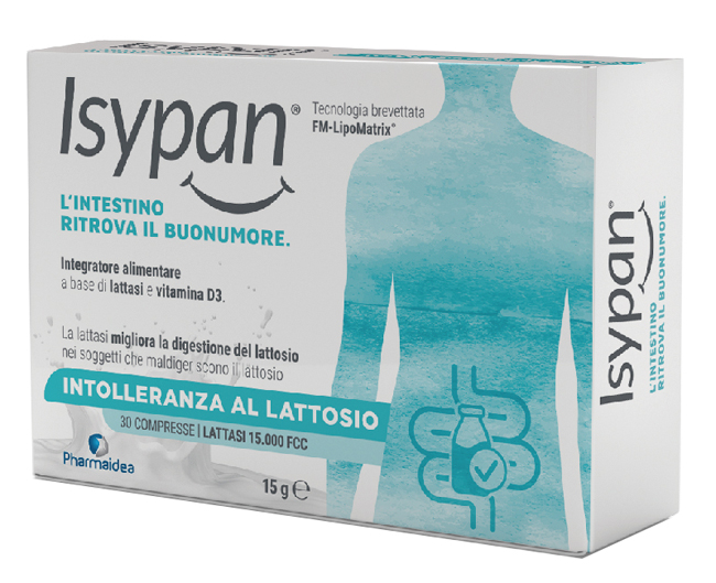 ISYPAN INTOLLERANZA LATTOSIO 30 COMPRESSE - Farmapre