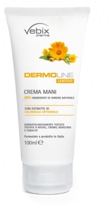 VEBIX DERMOLINE CREMA MANI CALENDULA 100 ML - Farmapre