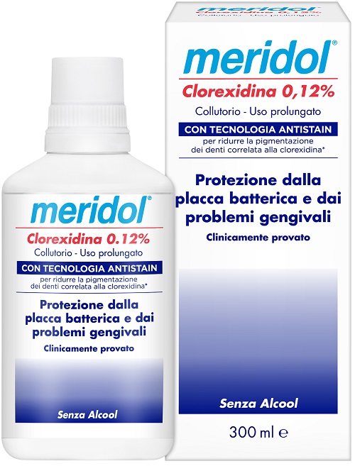 MERIDOL COLLUTORIO CLOREXIDINA 0,12% 300 ML - Farmapre