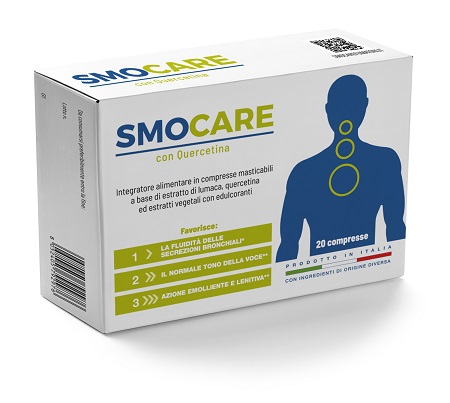SMOCARE FUMATORI 20 COMPRESSE CON QUERCETINA - Farmapre