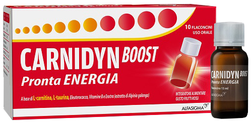 CARNIDYN BOOST 10 FLACONCINI - Farmapre