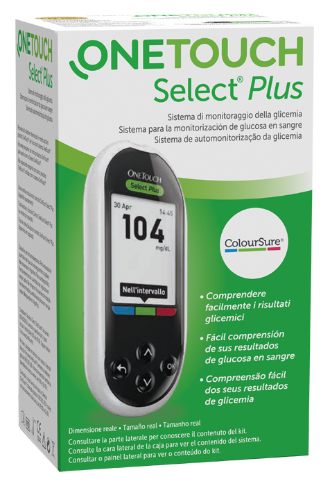 GLUCOMETRO ONE TOUCH SELECT PLUS SYSTEM KIT - Farmapre