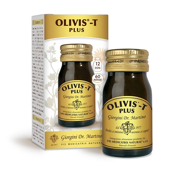 OLIVIS-T PLUS PASTIGLIE 500MG 90 G - Farmapre