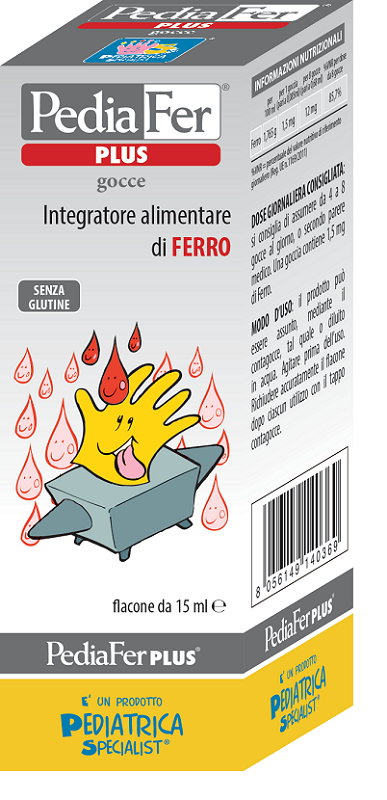 PEDIAFER PLUS GOCCE 15 ML - Farmapre