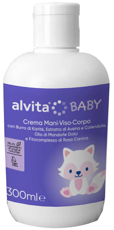 ALVITA BABY CREMA VISO-CORPO 300 ML - Farmapre