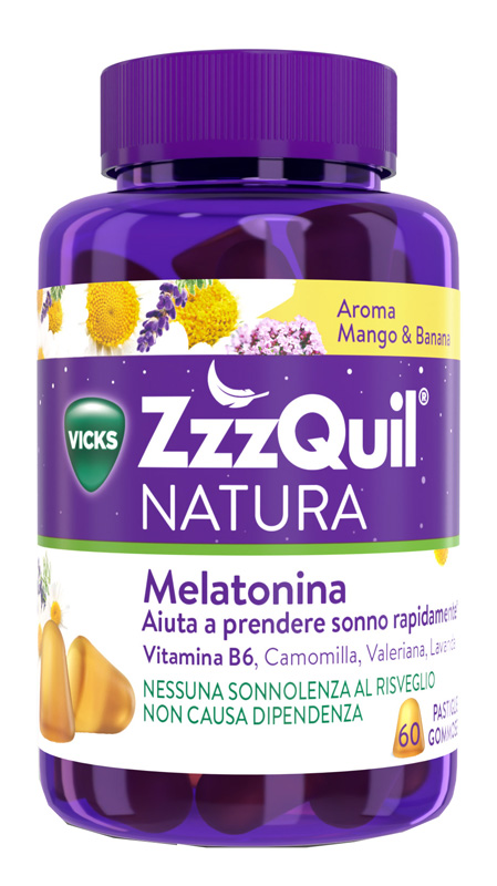 ZZZQUIL NATURA MANGO & BANANA 60 PASTIGLIE GOMMOSE - Farmapre