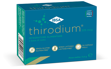 THIRODIUM 225MCG 30 CAPSULE MOLLI - Farmapre