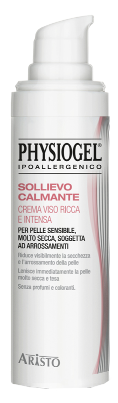 PHYSIOGEL IPOALLERGENICO SOLLIEVO CALMANTE CREMA VISO RICCA E INTENSA 40 ML - Farmapre