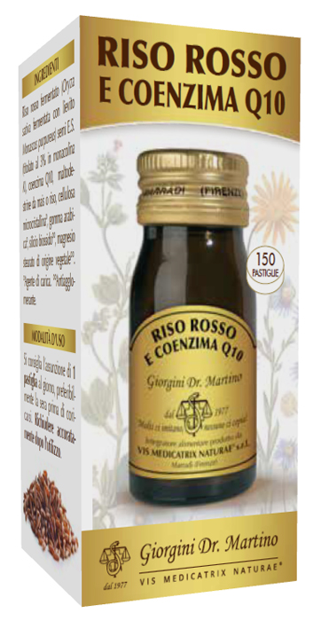 RISO ROSSO E COENZIMA Q10 30 G 150 PASTIGLIE - Farmapre