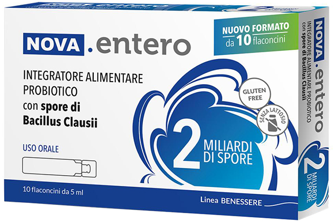 NOVA ENTERO 2 MILIARDI 10 FLACONCINI DA 5 ML - Farmapre