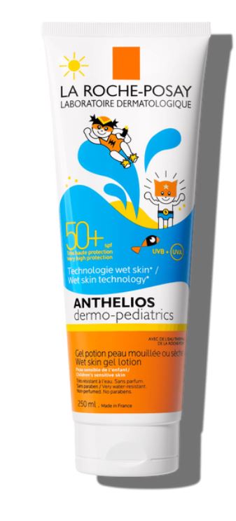ANTHELIOS GEL PELLE BAGNATA BAMBINO 50+ 200 ML PAPERPACK - Farmapre