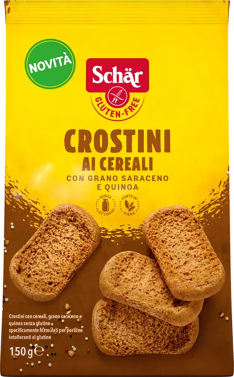 SCHAR CROSTINI AI CEREALI 150 G - Farmapre