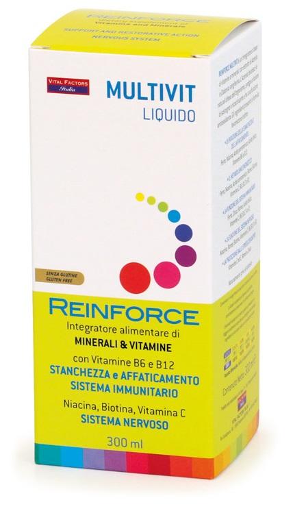 REINFORCE MULTIVITAMINE 300 ML - Farmapre