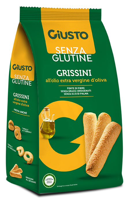 GIUSTO SENZA GLUTINE GRISSINI 150 G - Farmapre