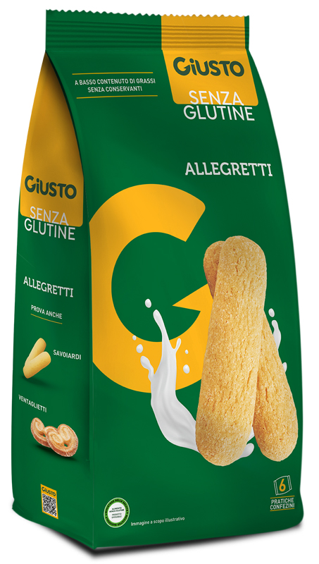 GIUSTO SENZA GLUTINE ALLEGRETTI 180 G - Farmapre