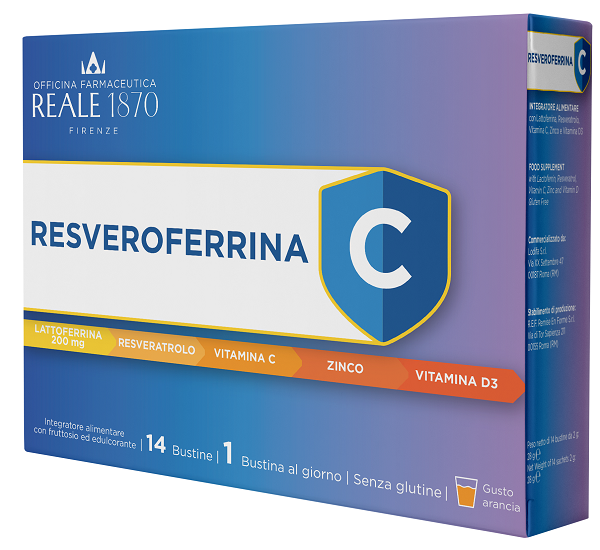 RESVEROFERRINA C 14 BUSTINE REALE 1870 - Farmapre