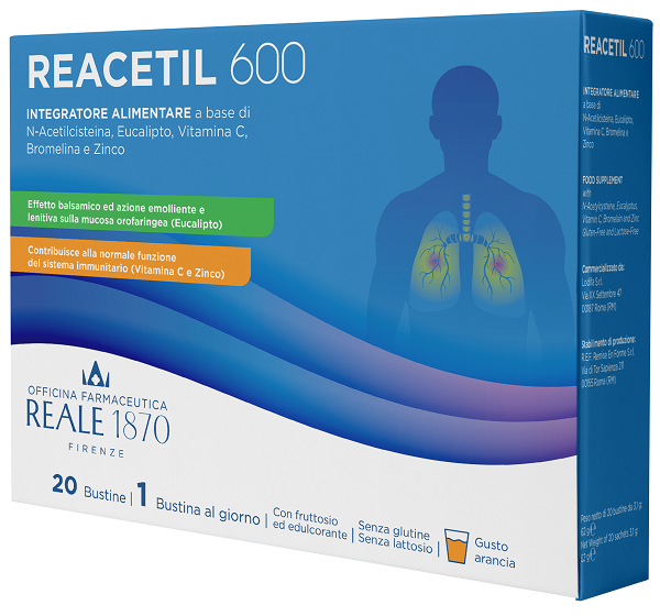 REACETIL 600 20 BUSTINE REALE 1870 - Farmapre