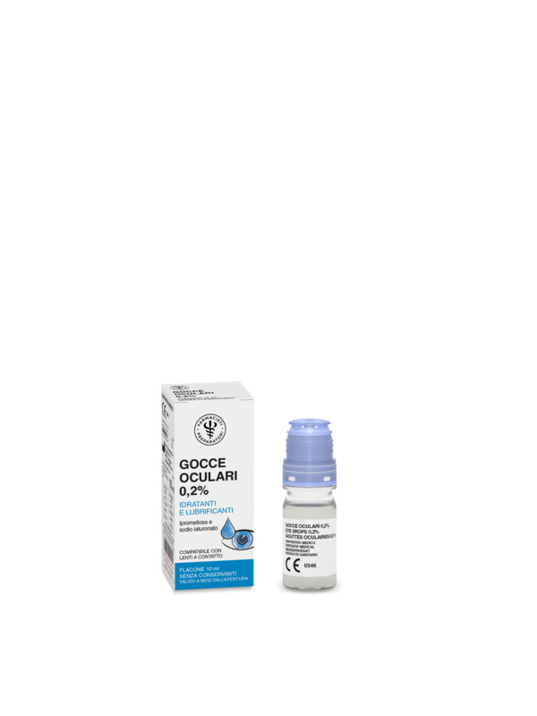 LFP GOCCE OCULARI STERILI A BASE DI IPROMELLOSA E SODIO IALURONATO POLIDOSE SENZA CONSERVANTI DA 10 ML - Farmapre