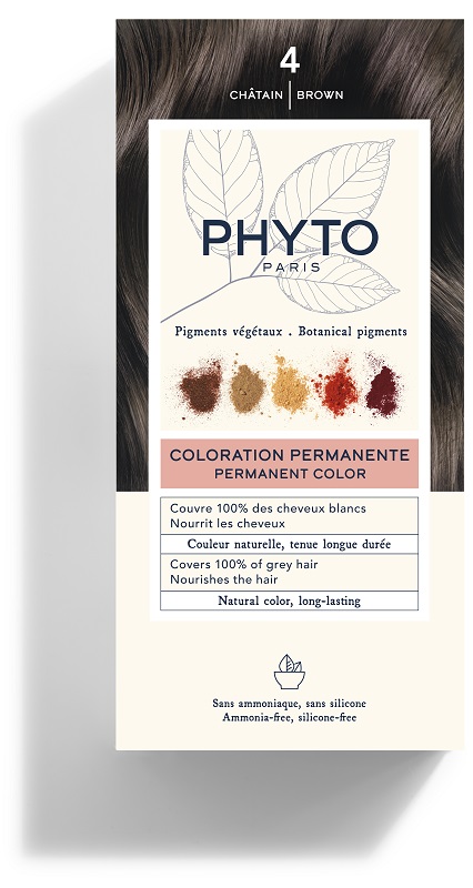 COLOR KIT 4 CASTANO LATTE RIVELATORE 50 ML + CREMA COLORANTE 50 ML + MASCHERA PROTETTIVA COLORE 12 ML + GUANTI - Farmapre