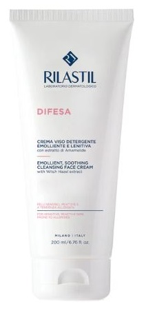 RILASTIL DIFESA CREMA VISO DETERGENTE EMOLLIENTE E LENITIVA 200 ML - Farmapre