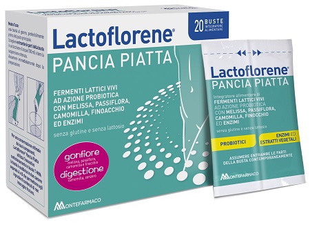 LACTOFLORENE PANCIA PIATTA 20 BUSTINE - Farmapre