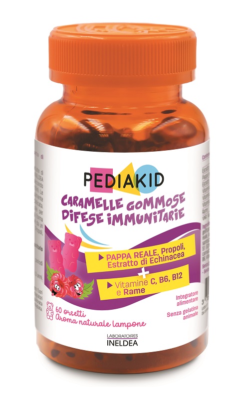 PEDIAKID DIFESE IMMUNITARIE 60 ORSETTI GOMMOSI - Farmapre