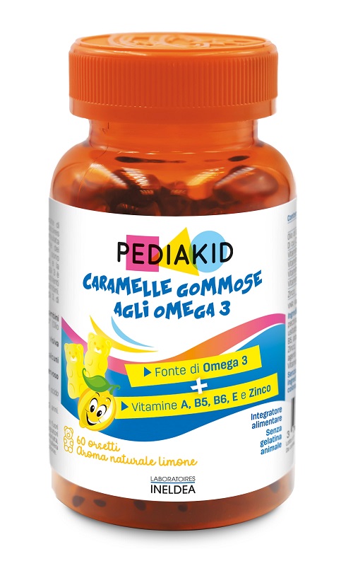 PEDIAKID OMEGA3 60 ORSETTI GOMMOSI - Farmapre