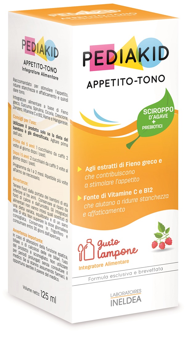 PEDIAKID APPETITO E TONO SCIROPPO 125 ML - Farmapre