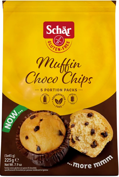 SCHAR MUFFIN CHOCO CHIP 225 G - Farmapre