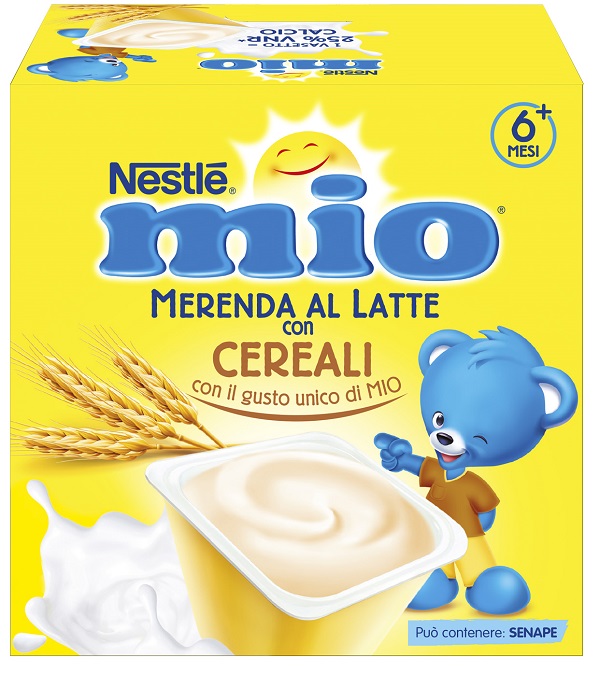 MIO MERENDA AL LATTE CEREALI 4 PEZZI DA 100 G - Farmapre