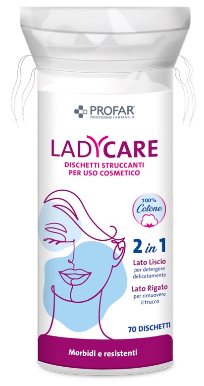 PROFAR LADYCARE DISCHETTI STRUCCANTI 70 PEZZI - Farmapre