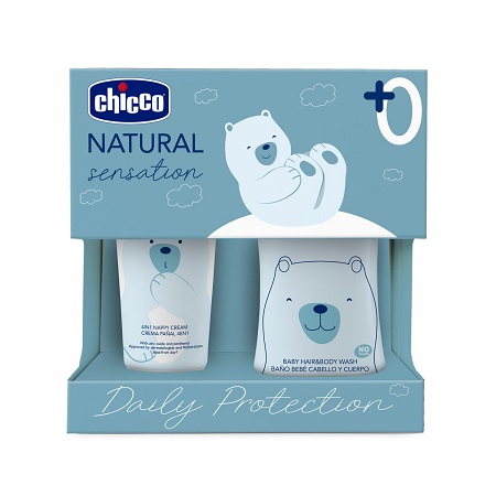 CHICCO NATURAL SENSATION SET BAGNOSHAMPOO+PASTA LENITIVA - Farmapre