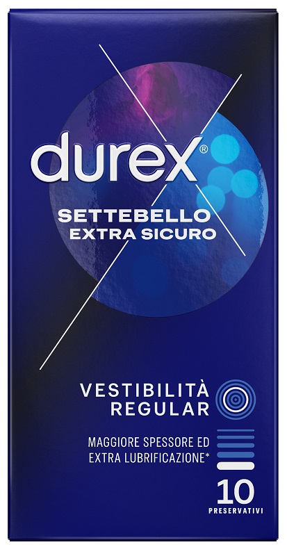 PROFILATTICO DUREX SETTEBELLO EXTRA SICURO 10 PEZZI - Farmapre