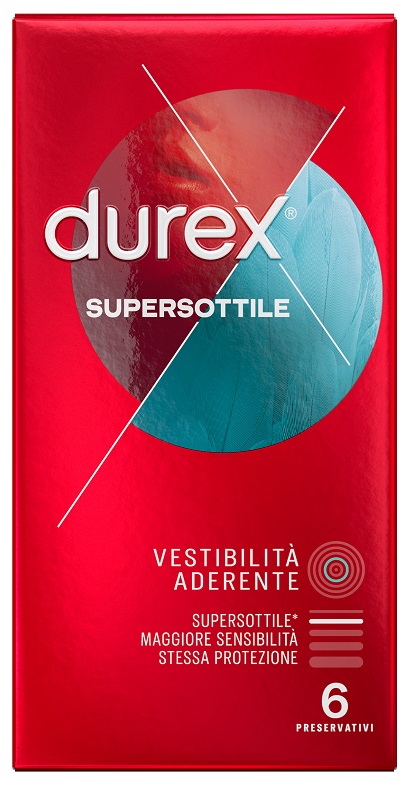 PROFILATTICO DUREX SUPERSOTTILE CLOSE FIT 6 PEZZI - Farmapre