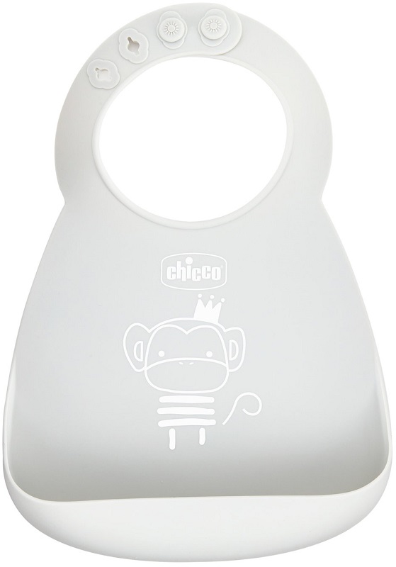 CHICCO BAVAGLIA SILICONE NEUTRA - Farmapre