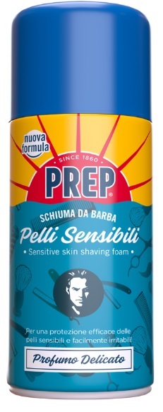 PREP SCHIUMA BARBA PELLI SENSIBILI 300 ML - Farmapre