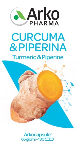 ARKOCPS CURCUMA + PIPERINA 130 CAPSULE - Farmapre