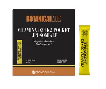 VITAMINA D3+K2 LIPOSOMIALE POCKET 20 STICK - Farmapre