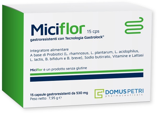 MICIFLOR 15 CAPSULE - Farmapre