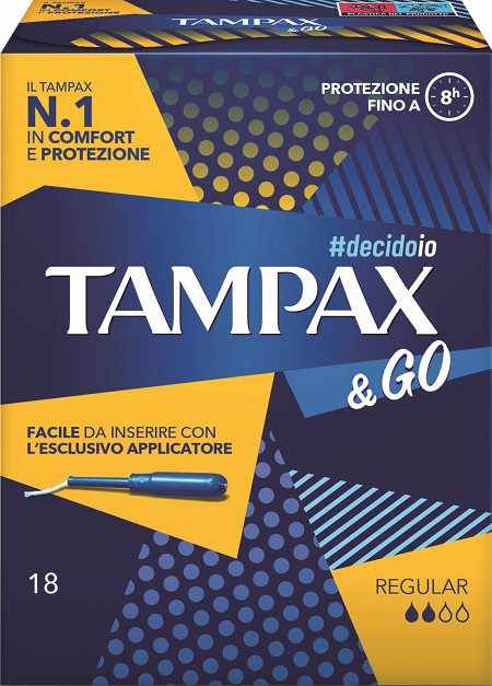 TAMPAX &GO REGULAR 18 PEZZI - Farmapre