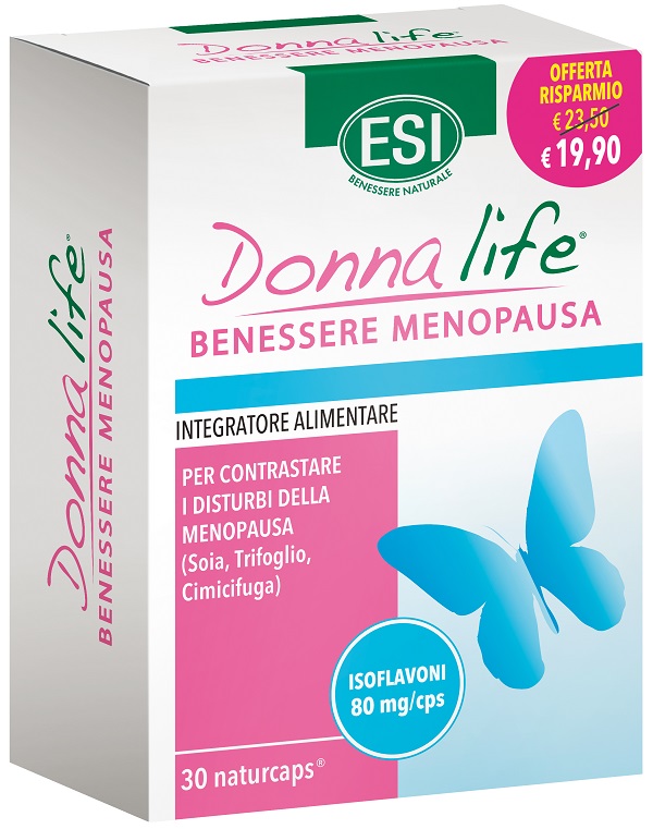 ESI DONNA LIFE MENOPAUSA OFFERTA 30 NATURCAPS - Farmapre