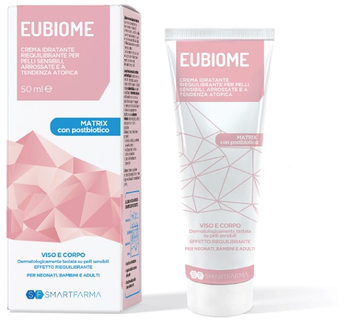EUBIOME CREMA IDRATANTE RIEQUILIBRANTE PELLI SENSIBILI ARROSSATE TENDENZA ATOPICA 150 ML - Farmapre