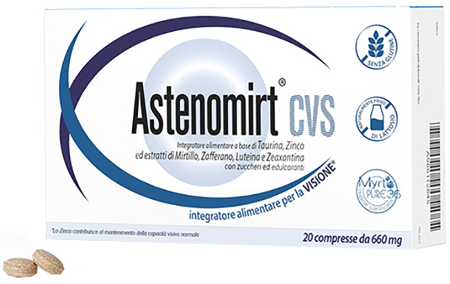 ASTENOMIRT CVS 20 COMPRESSE - Farmapre