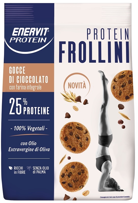 ENERVIT PROTEIN FROLLINO GOCCE CIOCCOLATO 200 G - Farmapre